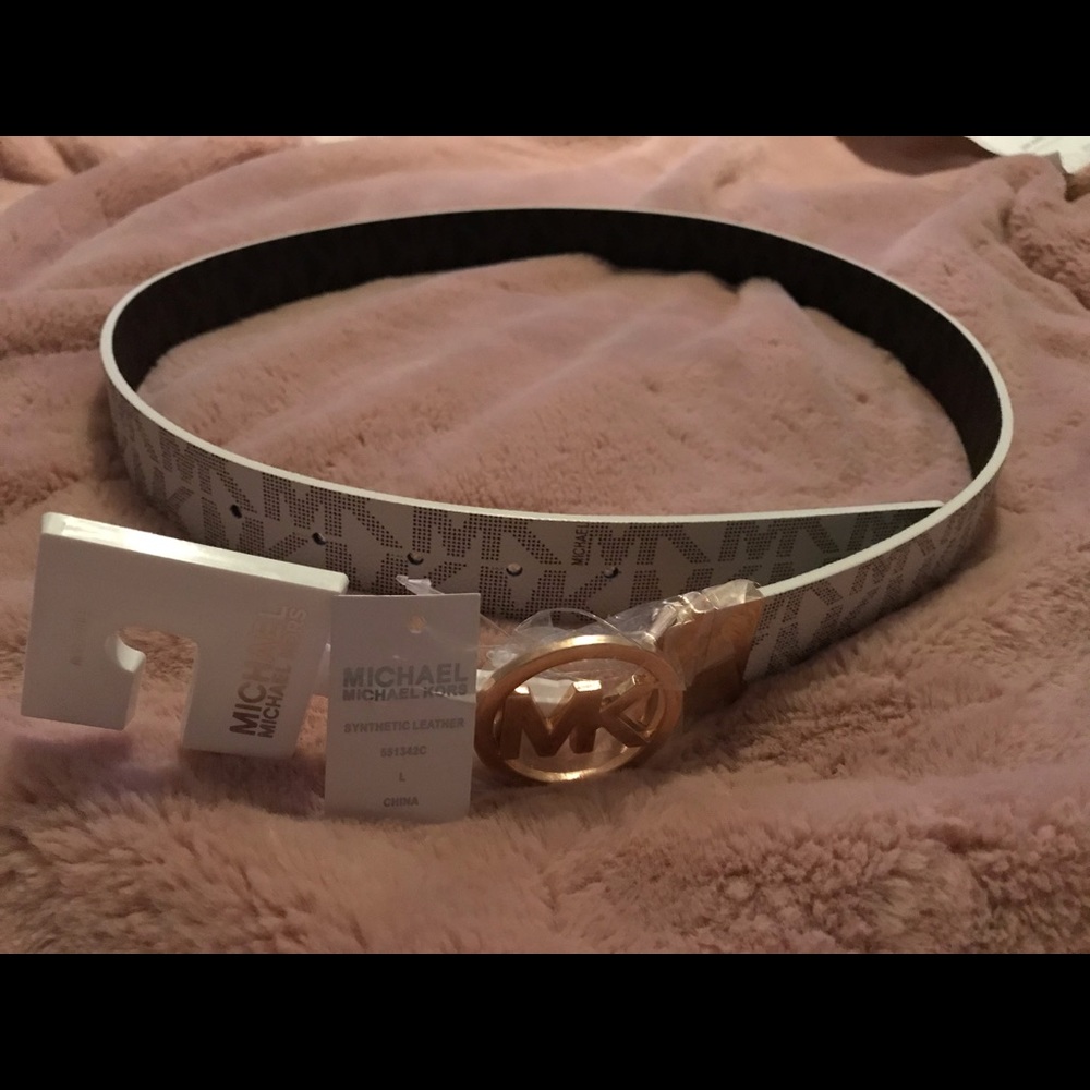 Brand New Authentic Michaels Kors Reversible Belt